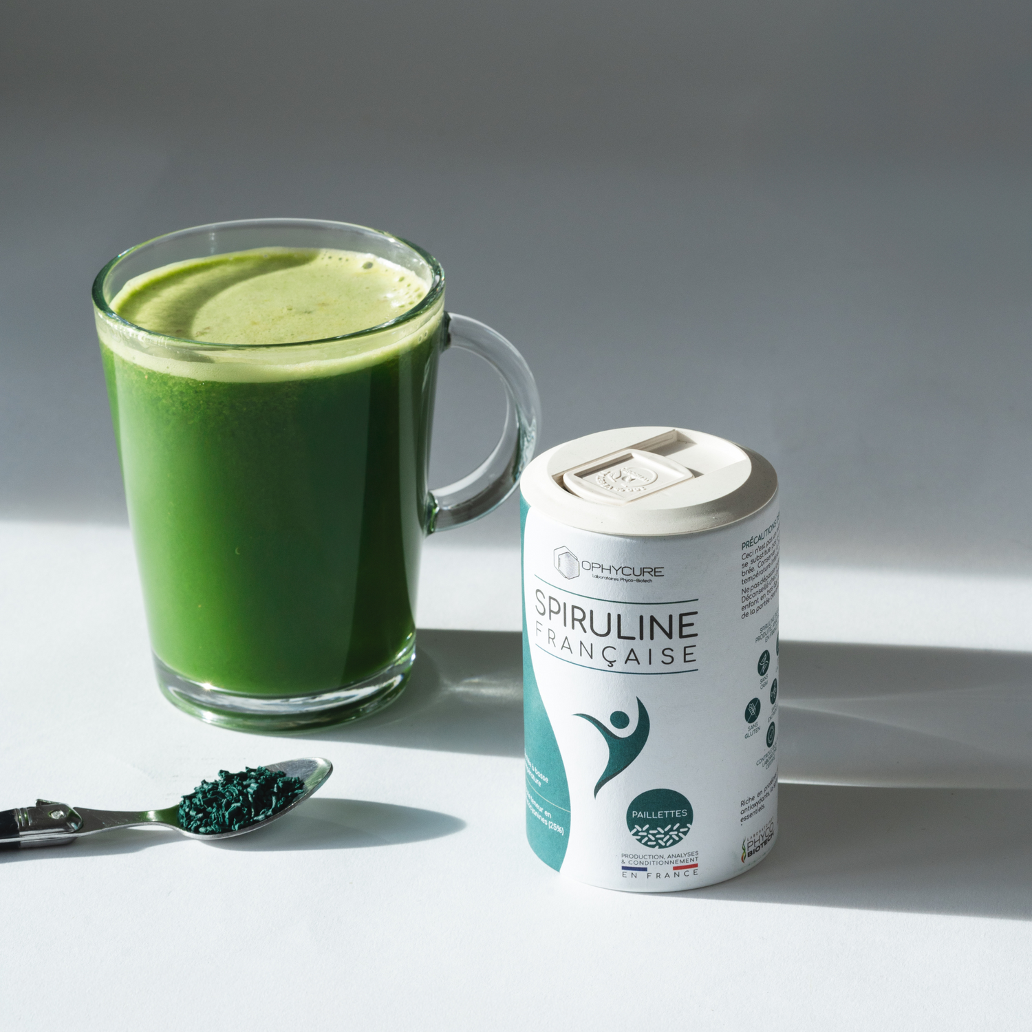 Complément alimentaire spiruline paillette Ophycure